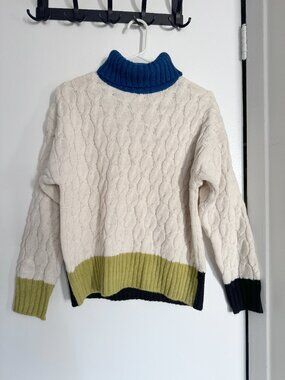 Dr Bloom Multi Color Wool Alpaca Sweater
